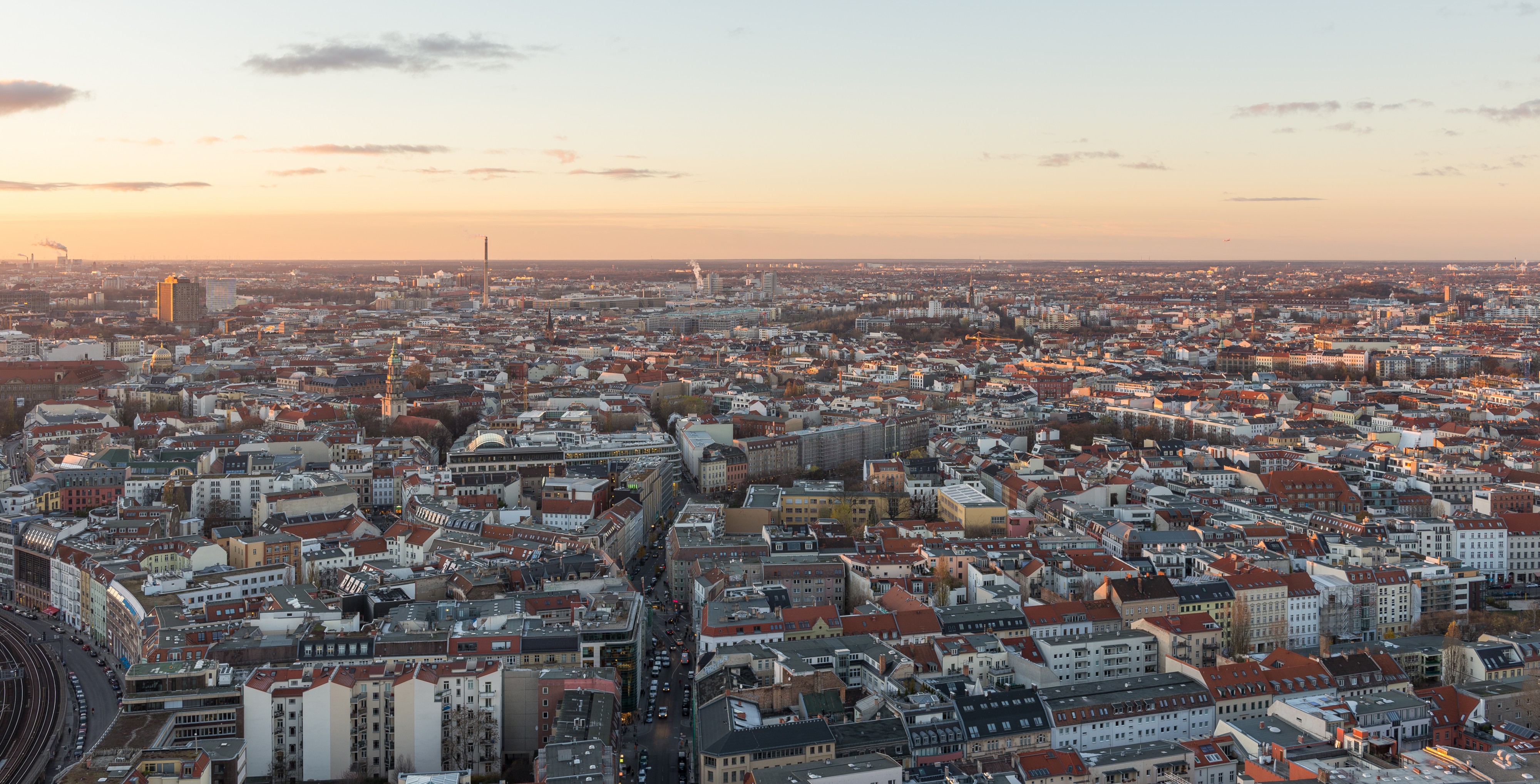 View from Park inn Berlin November 2013