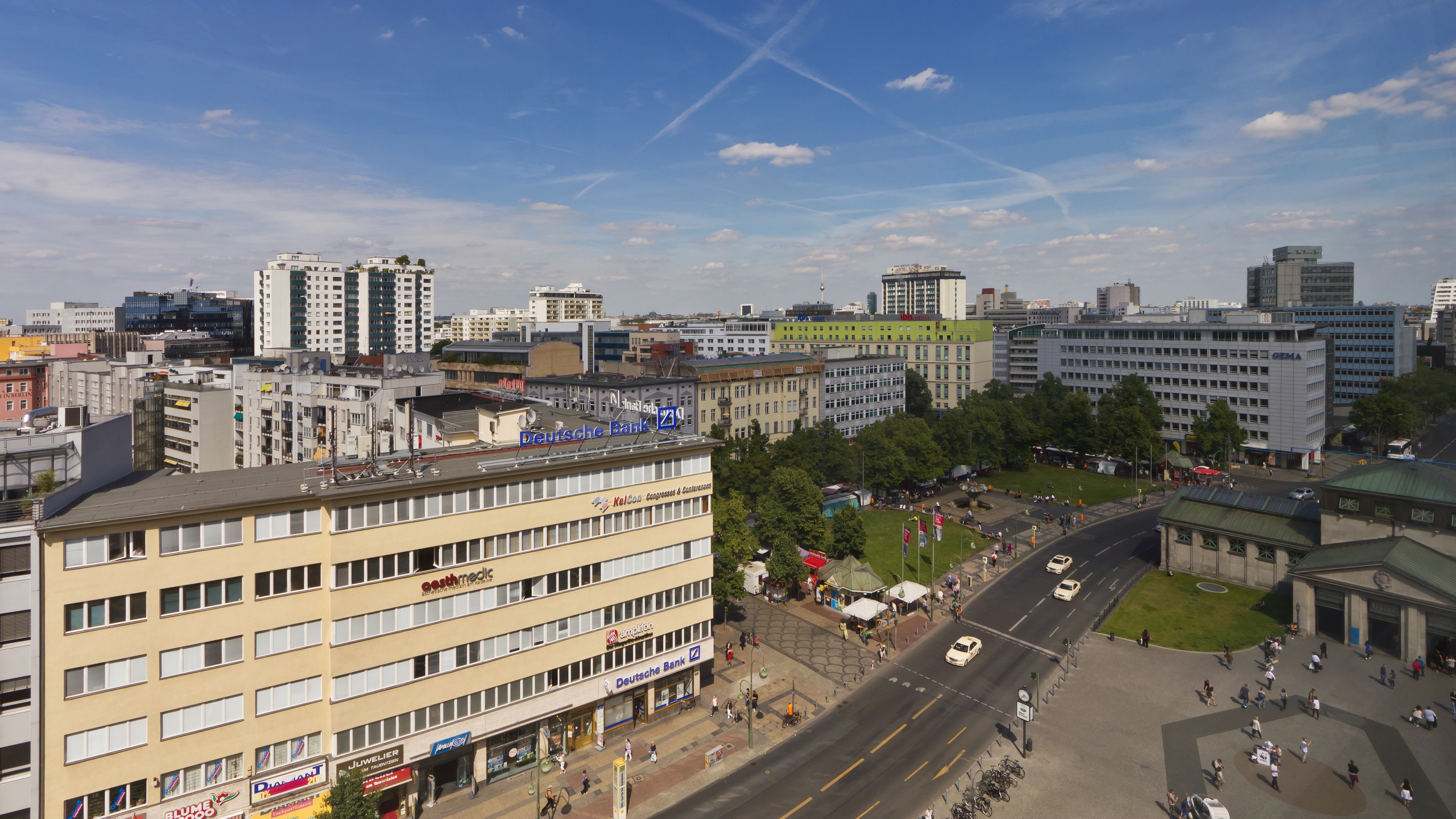Wittenbergplatz Berlin Aussicht 07-2014