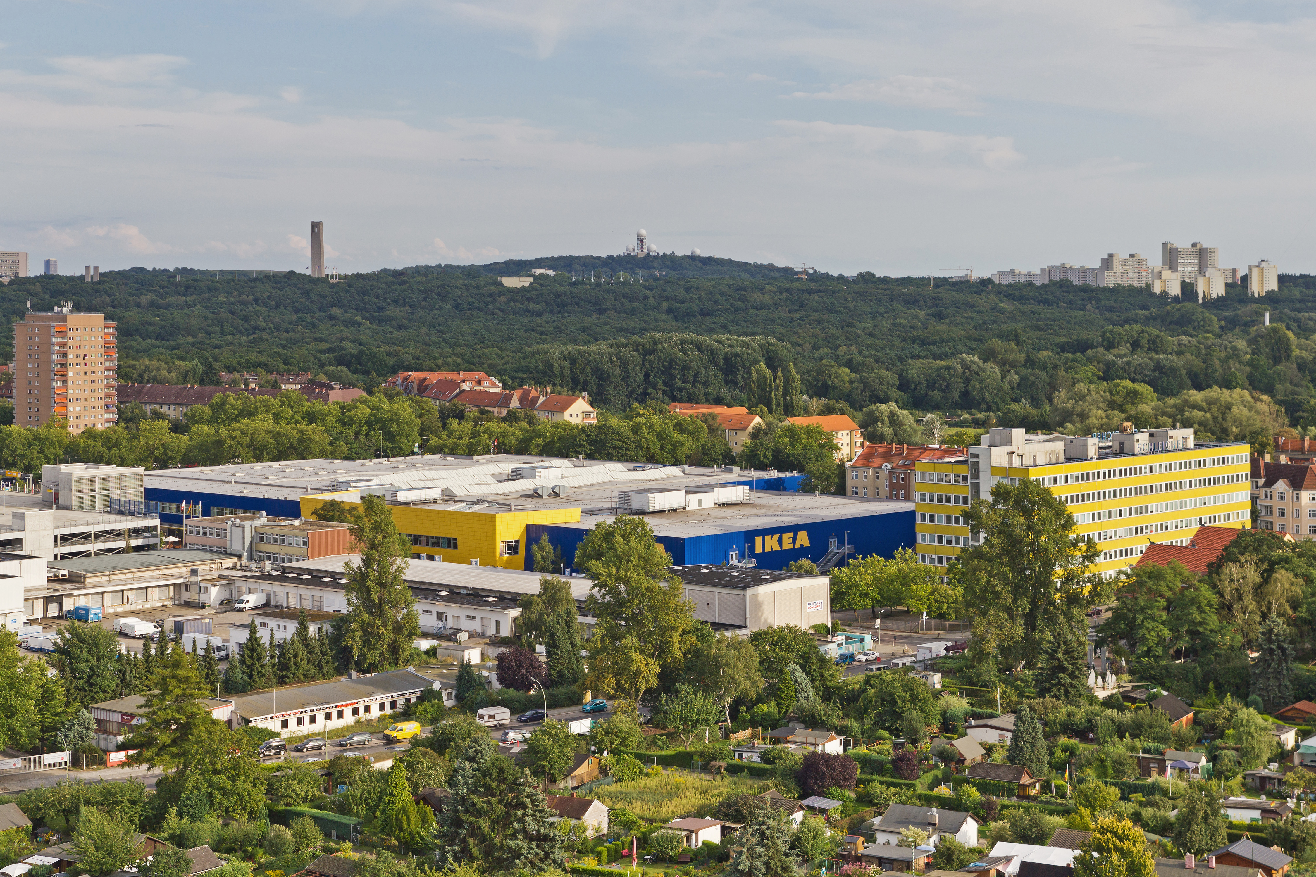View from Spiegelturm B-Stresow