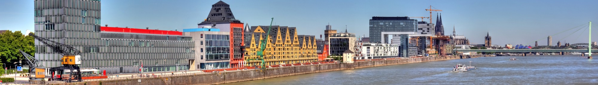 Cologne Rheinauhafen banner