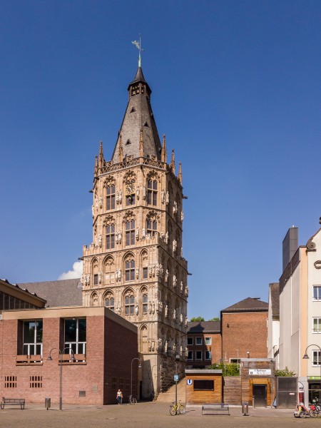 Rathausturm, Köln, 1706141026, ako