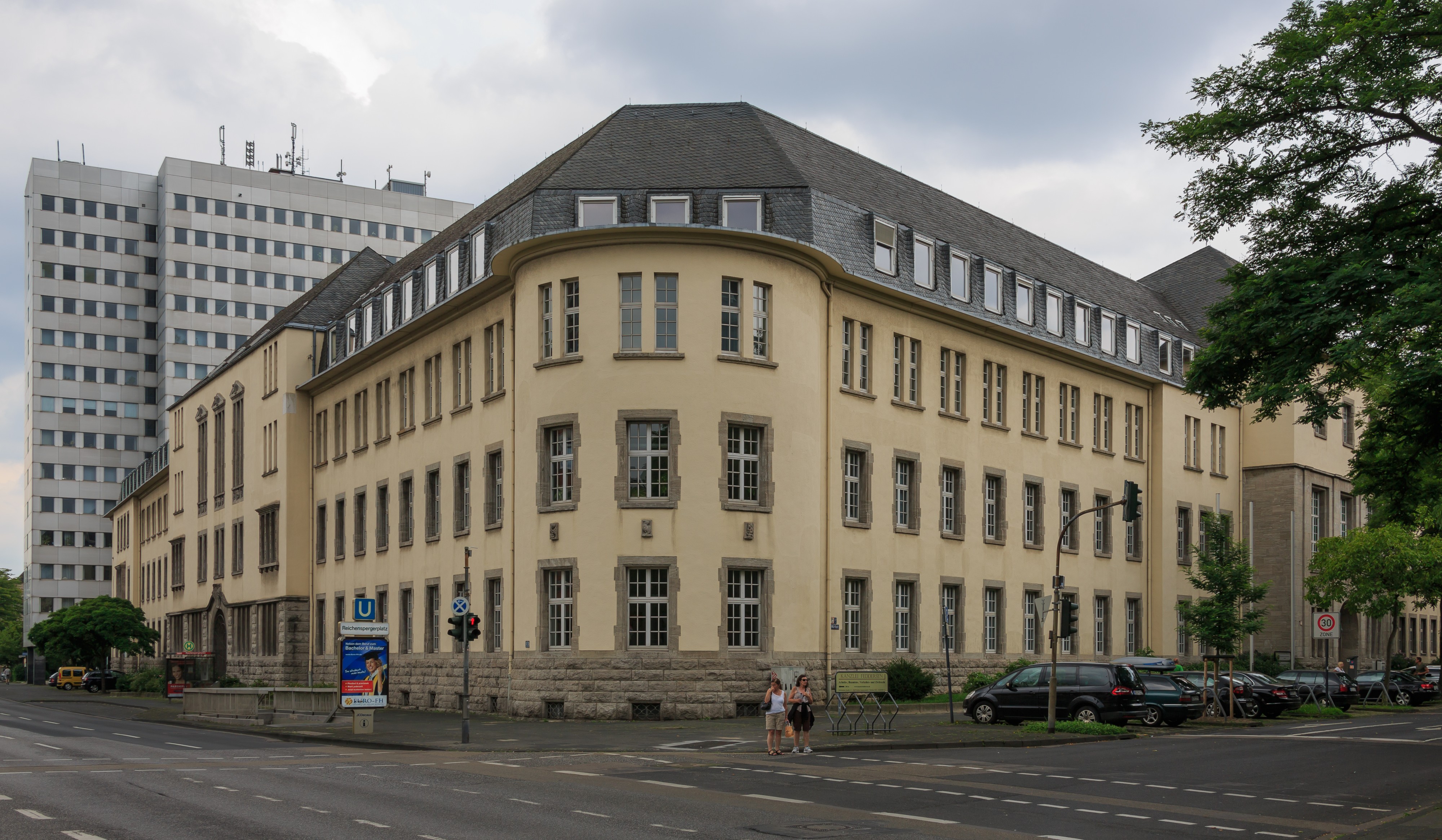 Cologne Germany Oberfinanzdirektion-Koeln-01