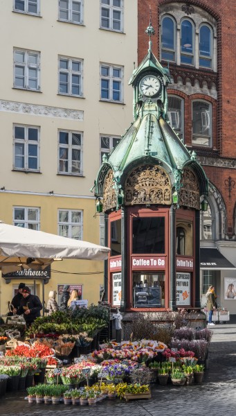 Coffee-to-go kiosk Copenhagen Denmark