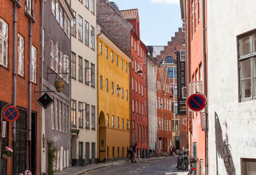a street in Copenhagen, Denmark, June 2014, picture 21