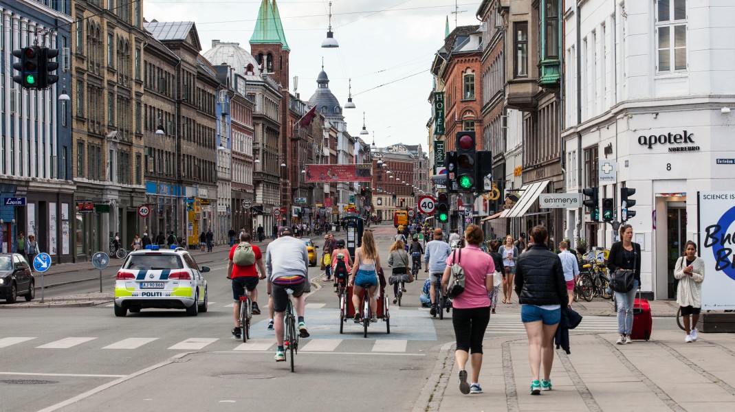 a street in Copenhagen, Denmark, June 2014, picture 52