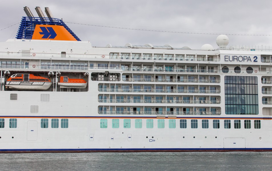 the MS Europa 2 cruise ship in Copenhagen, Denmark, June 2014, picture 65