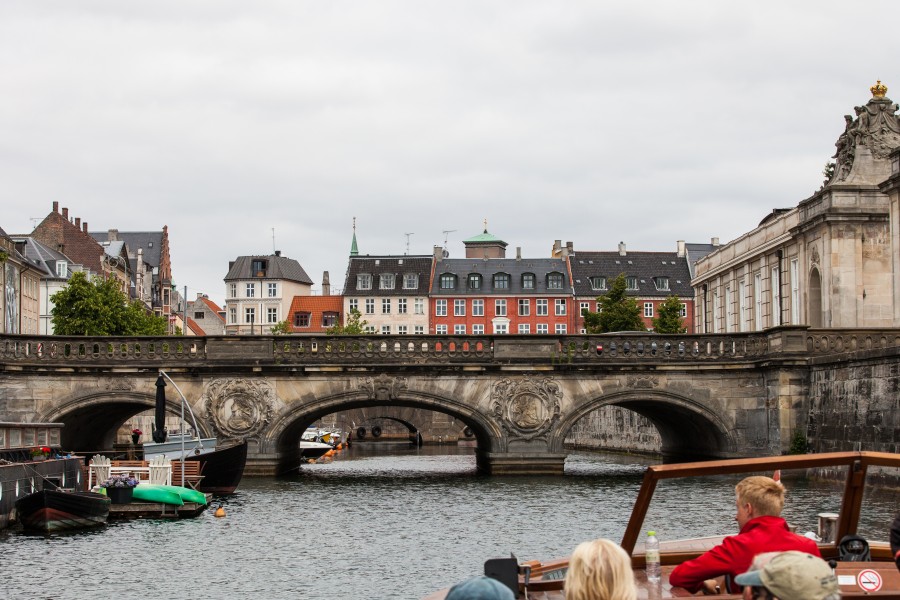 a canal tour in Copenhagen, Denmark, June 2014, picture 84