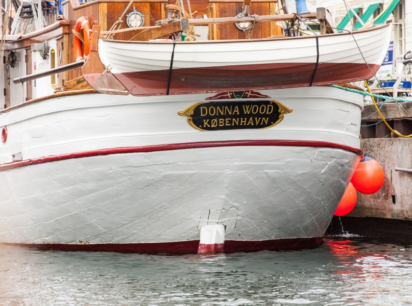 a boat in Copenhagen, Denmark, June 2014, picture 87