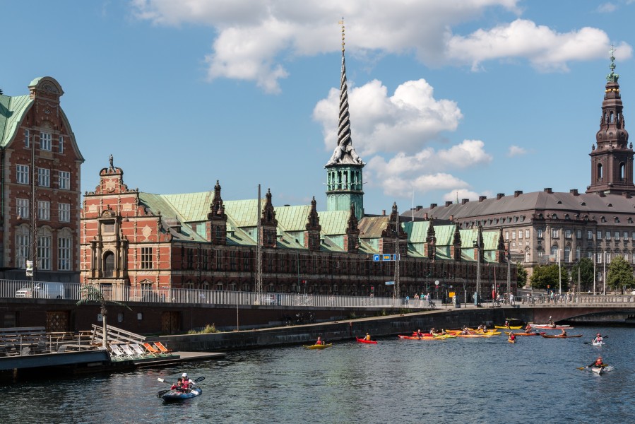 Kopenhagen (DK), Børsgraven und Börse -- 2017 -- 1506