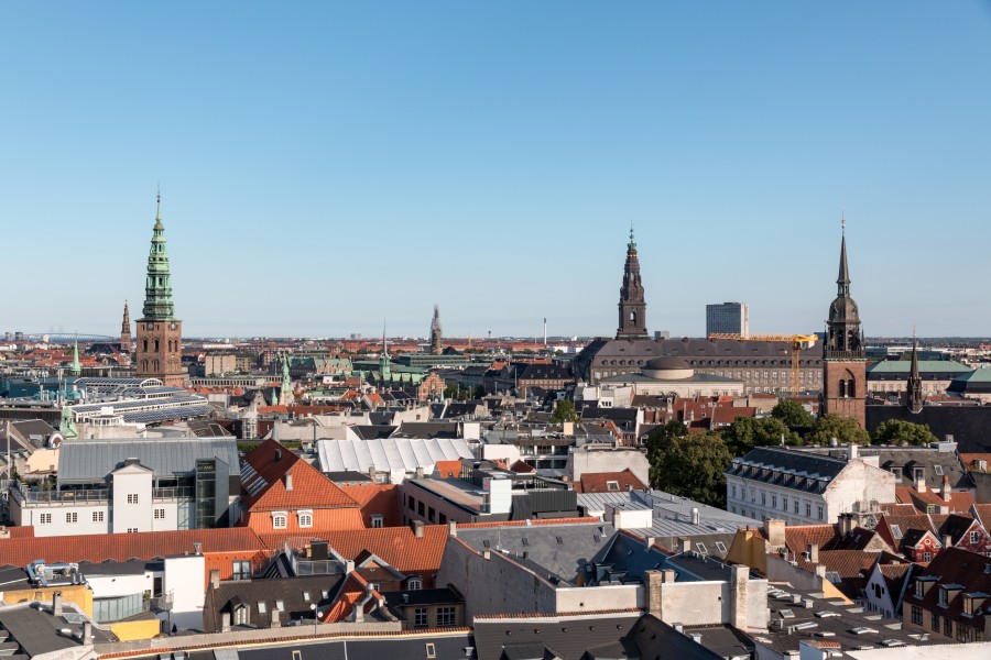 Kopenhagen (DK), Blick vom Runden Turm -- 2017 -- 1622
