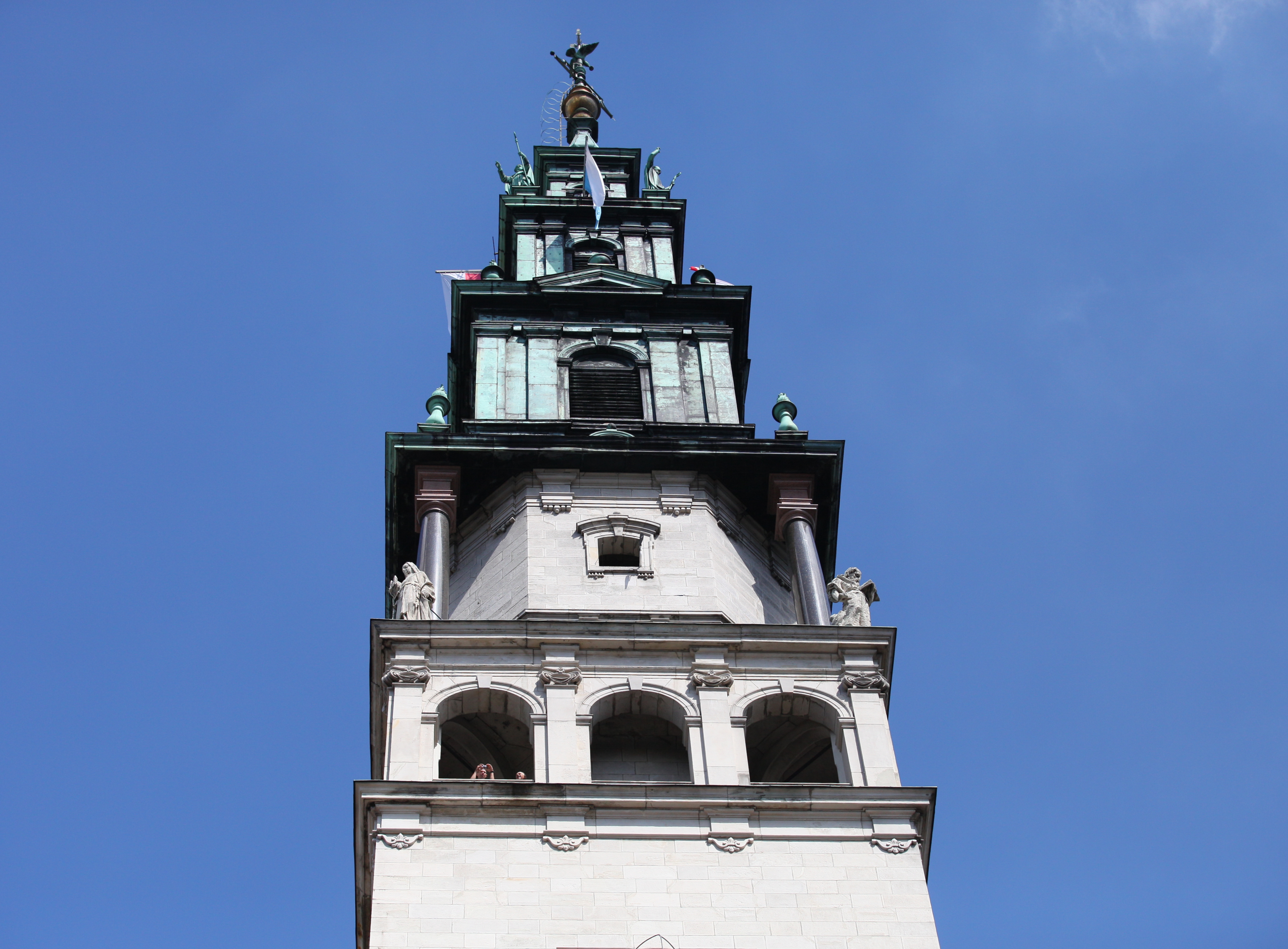 a tower in Czestochowa shrine in August 2013, Poland, EU, picture 1/21