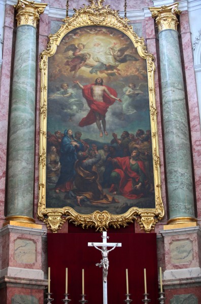 a Christian painting in Dresden, Germany, Europe, August 2013, picture 16