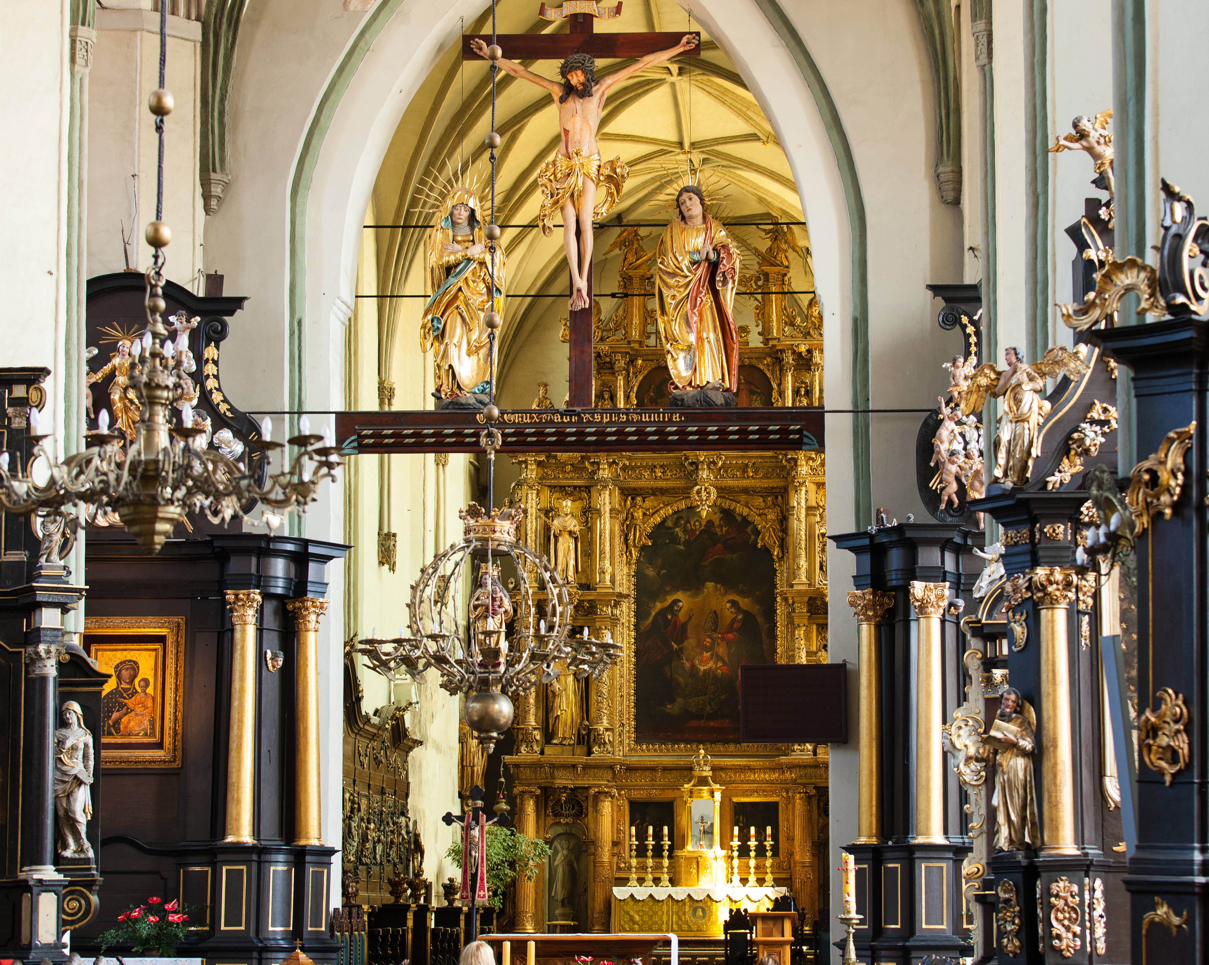inside a church in Gdansk city, Poland, June 2014, picture 35