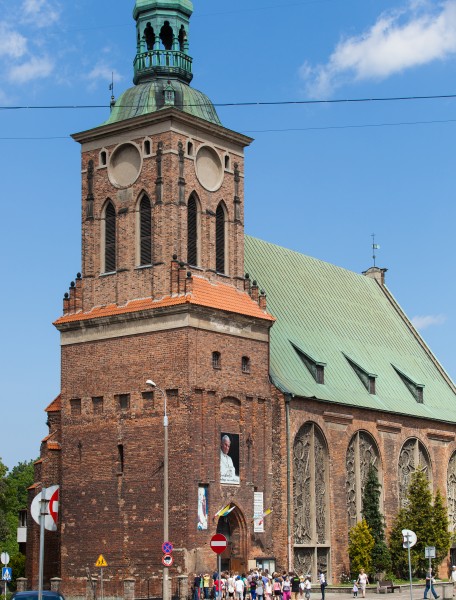 a church in Gdansk city, Poland, June 2014, picture 1
