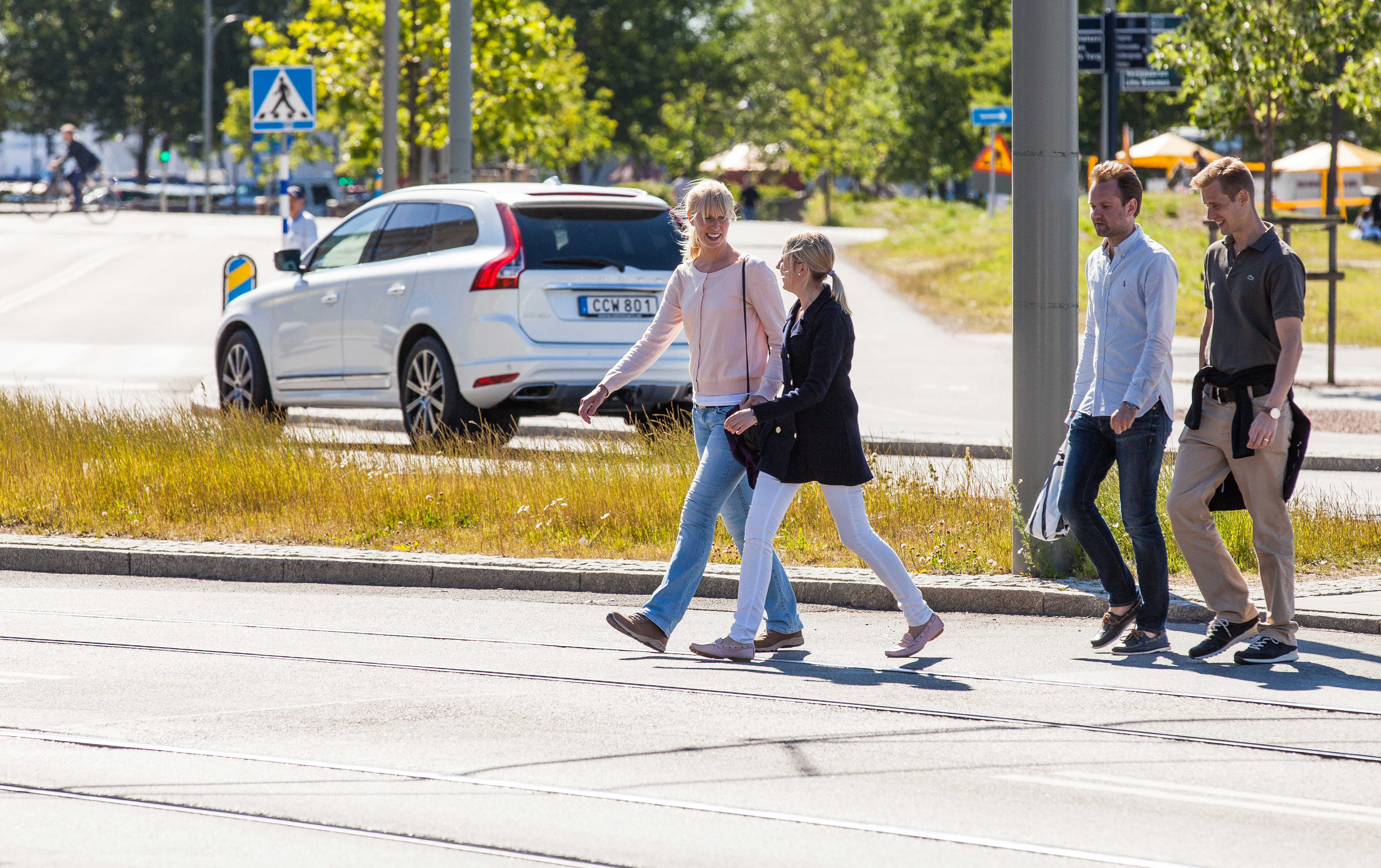 people walking in Gothenburg, Sweden, June 2014, picture 26