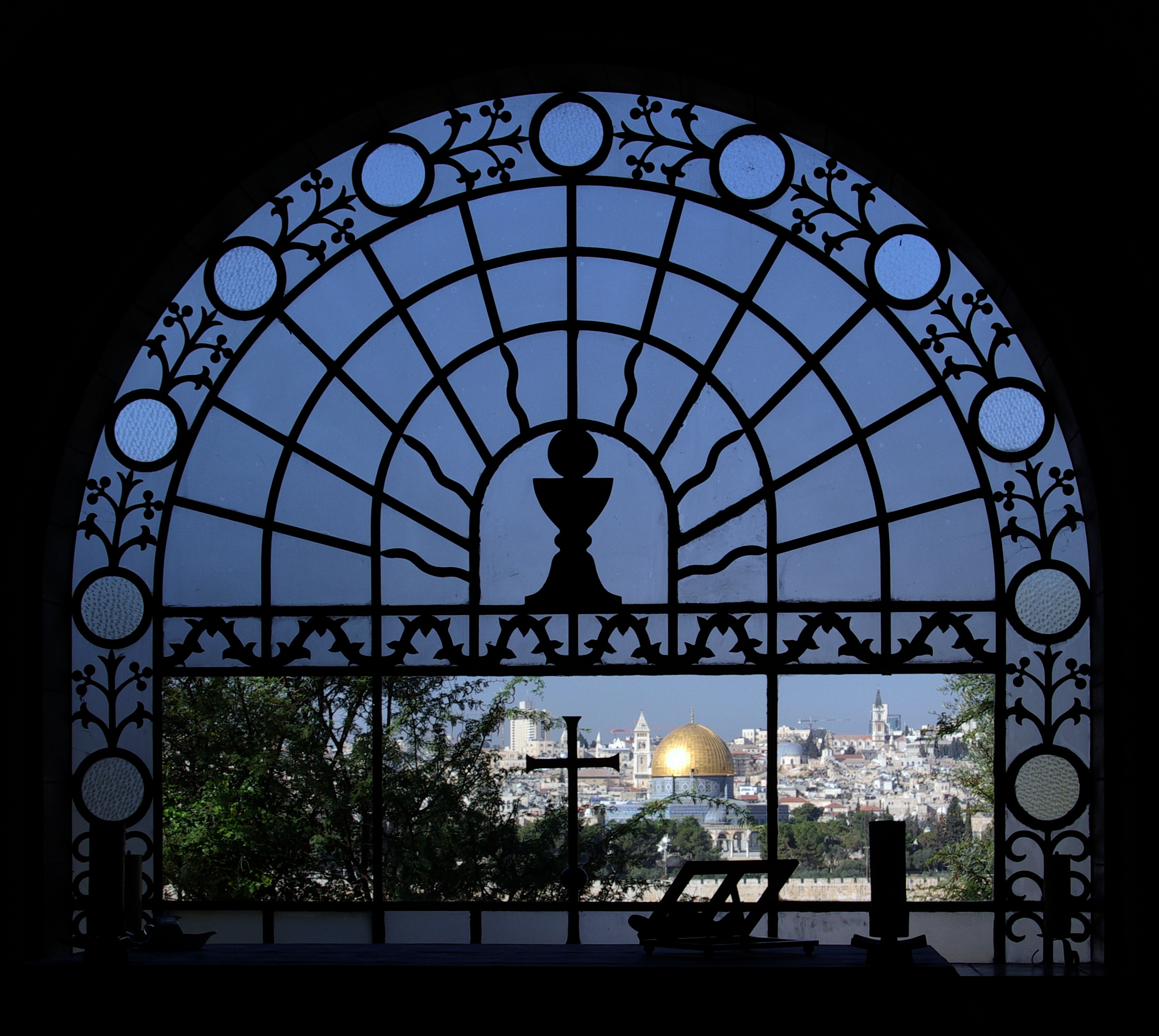 Jerusalem Dominus flevit BW 1