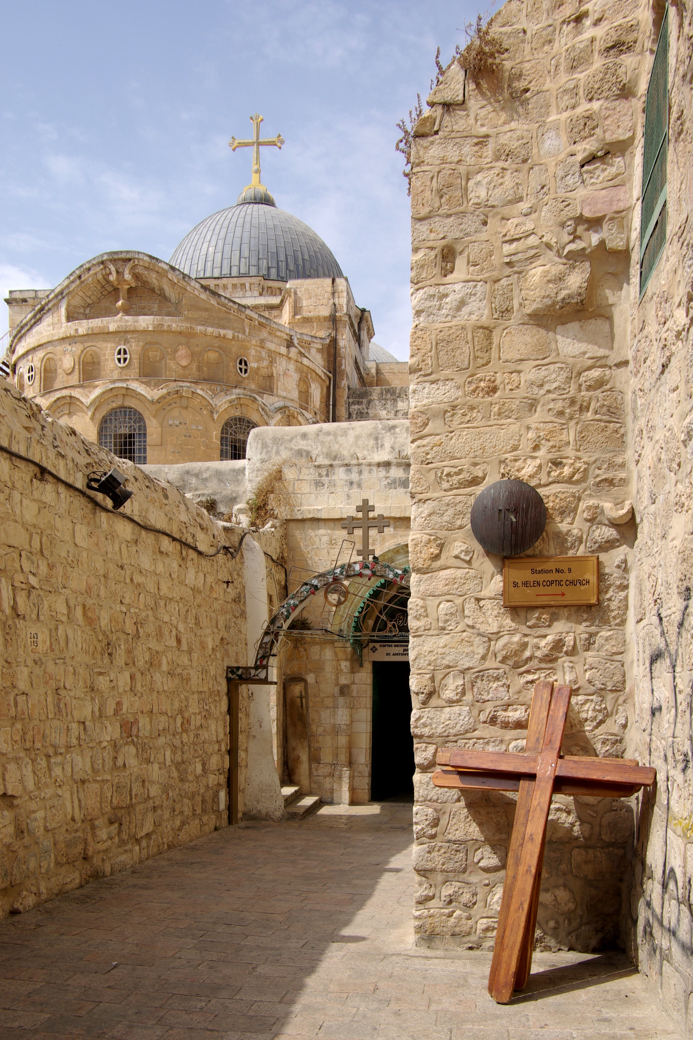 Jerusalem Holy Sepulchre BW 22