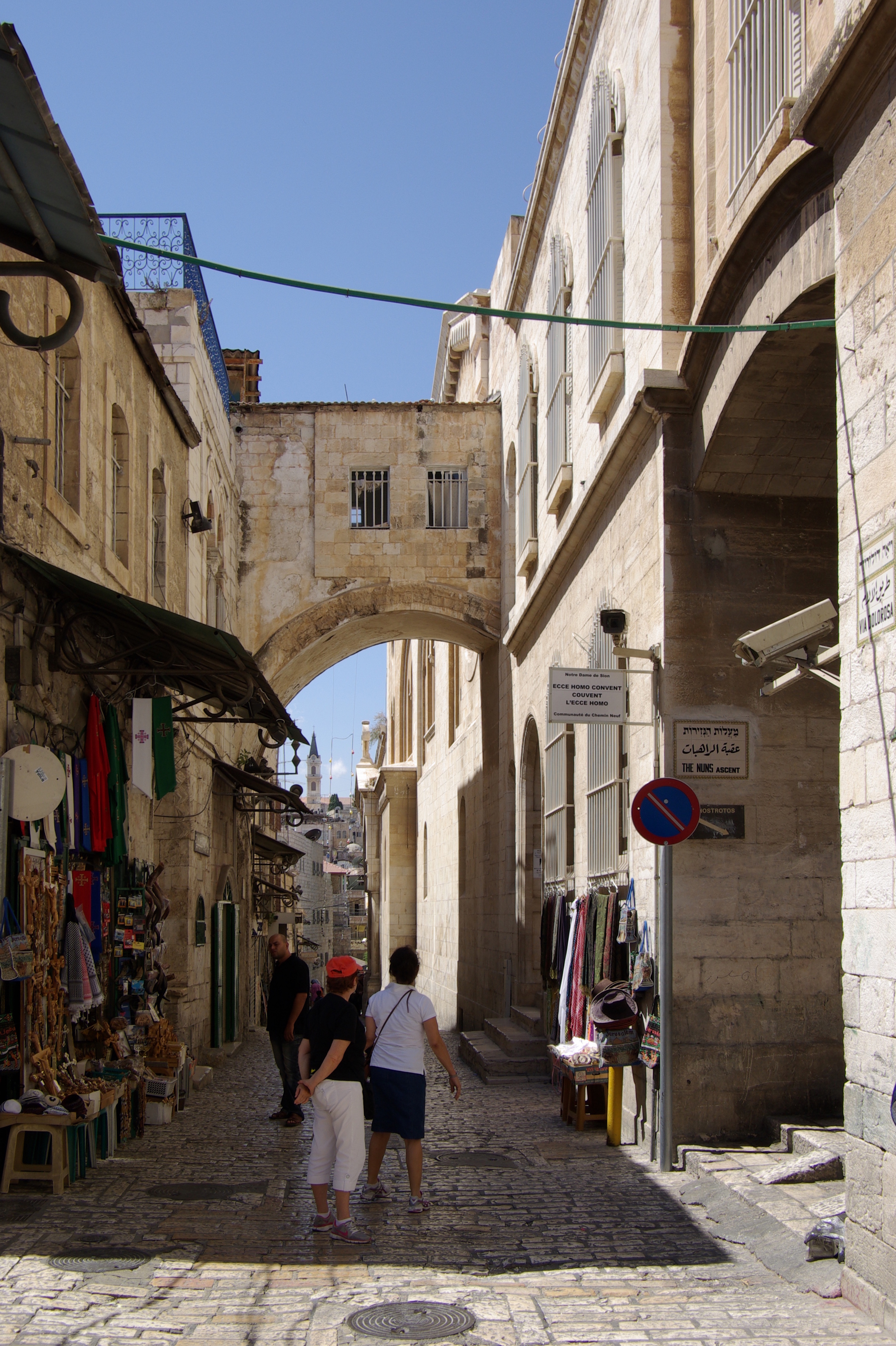 Jerusalem Via dolorosa BW 2010-09-20 09-55-19