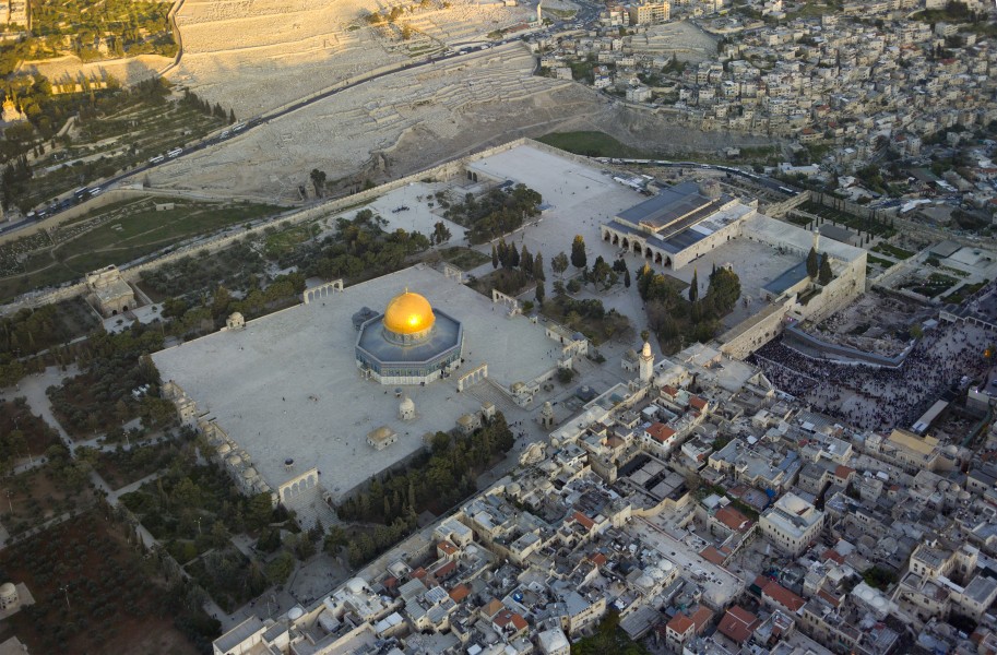 Israel-2013-Aerial-Temple Mount 02