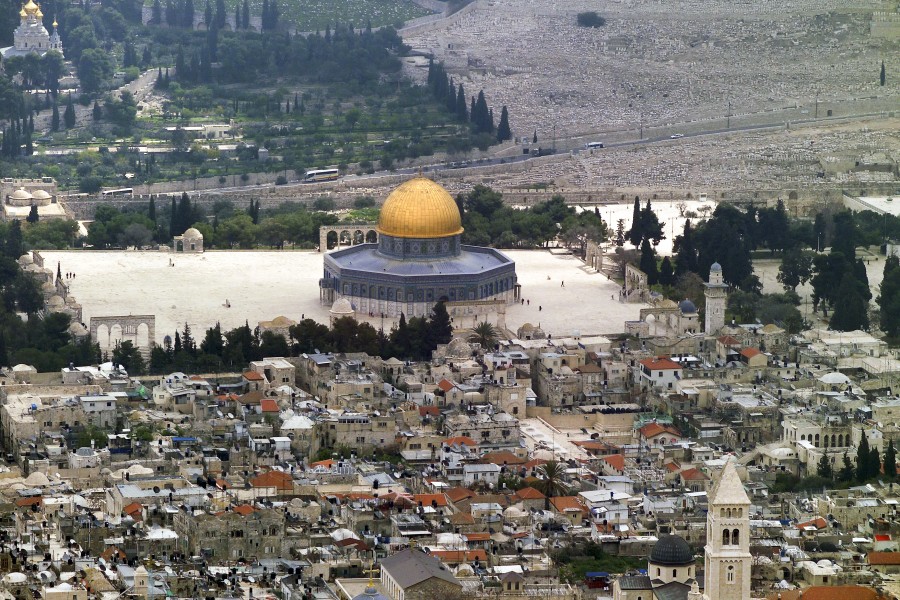 Temple Mount (Aerial view, 2007) 06