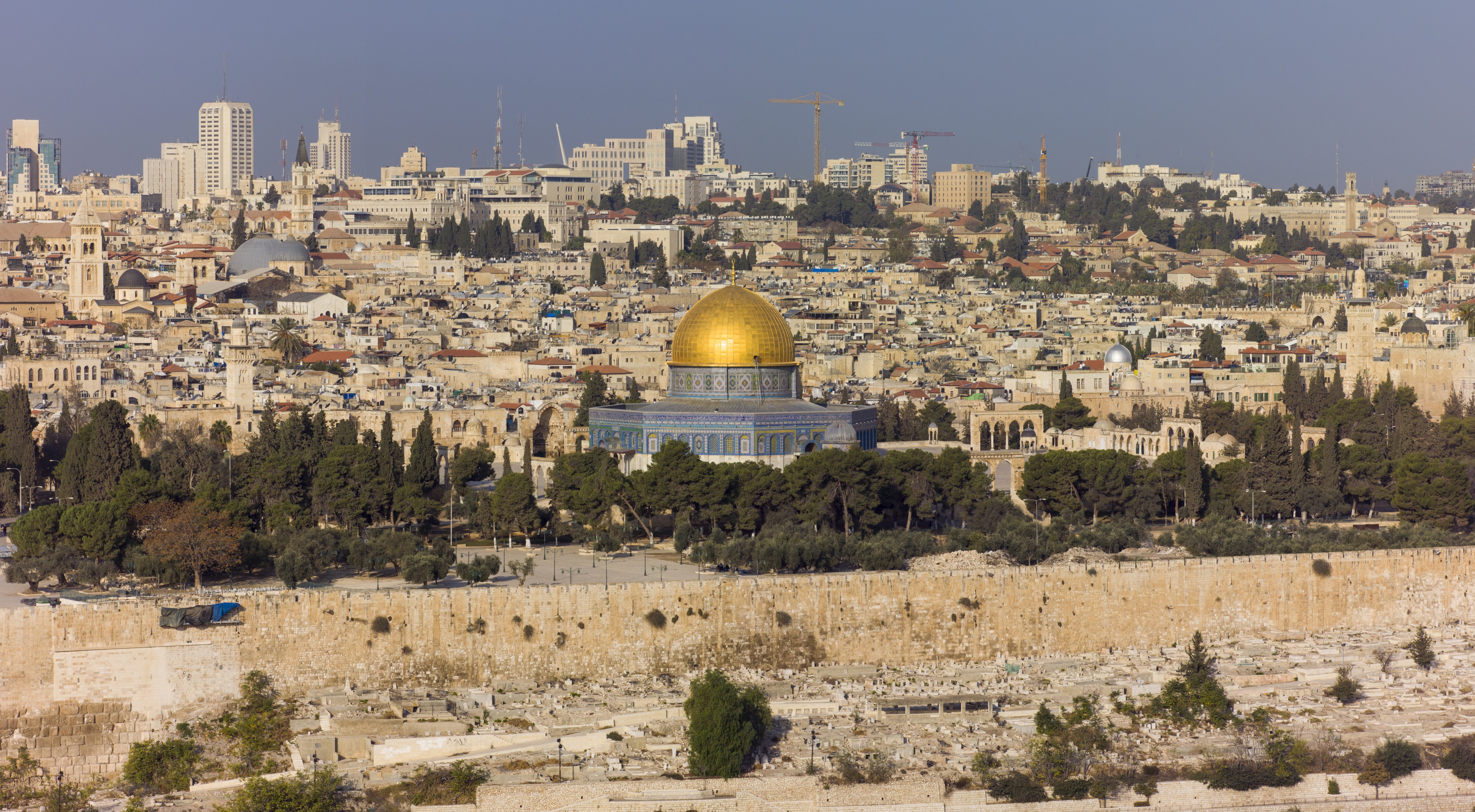 Israel-2013(2)-Jerusalem-View of the Dome of the Rock & Temple Mount 02