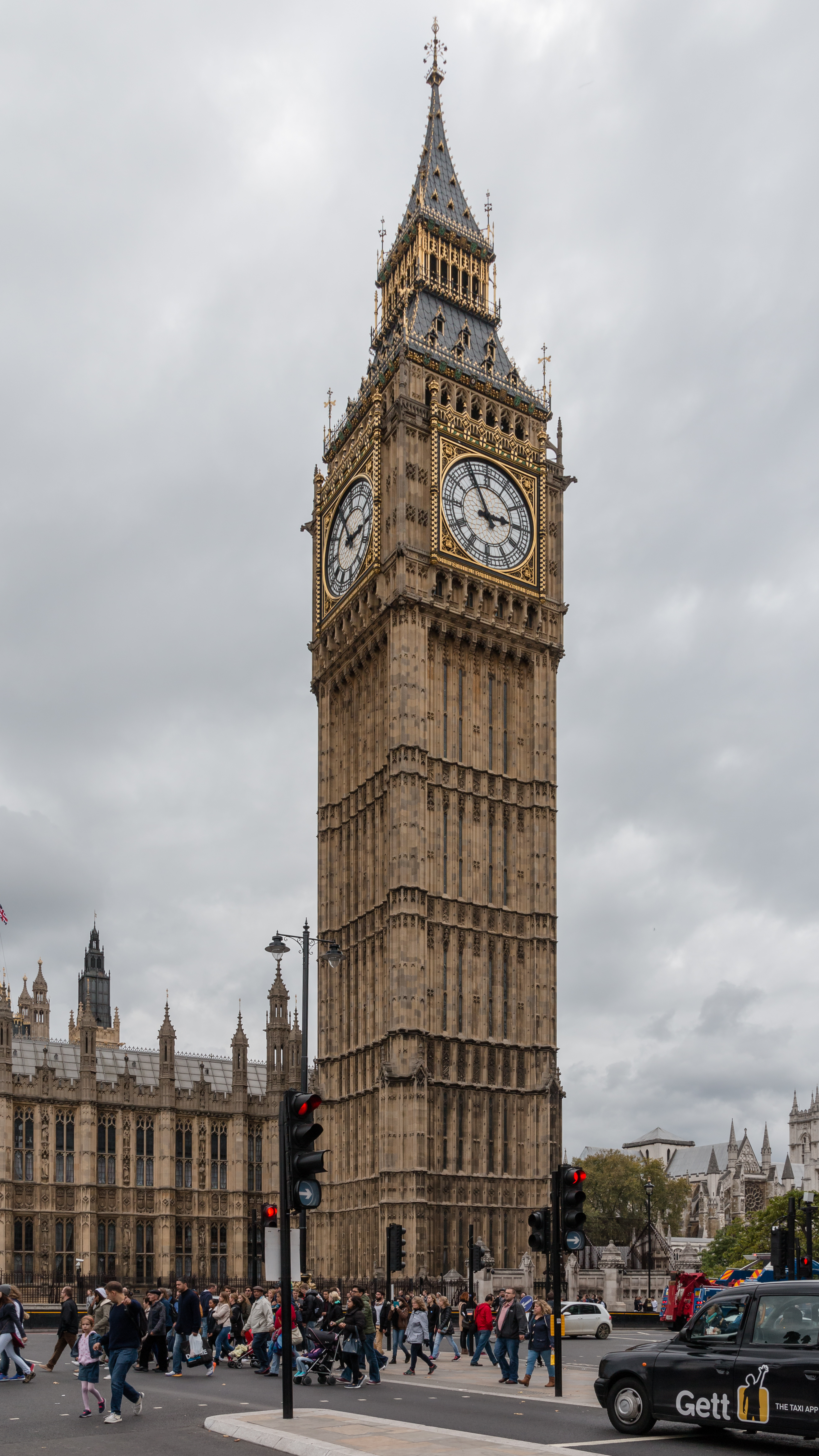 London, Elizabeth Tower -- 2016 -- 4624