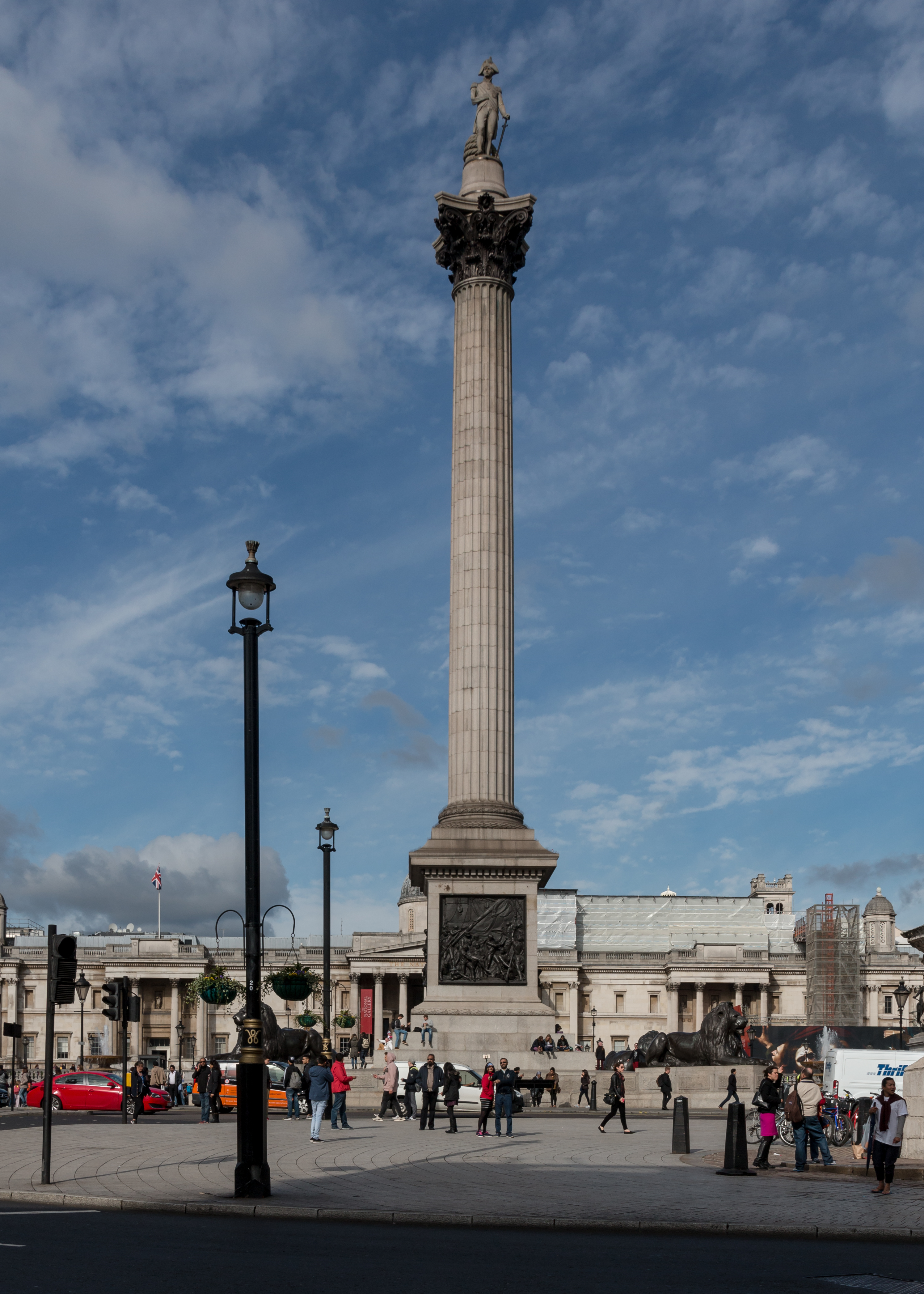 London, Trafalgar Square, Nelson's Column -- 2016 -- 4851
