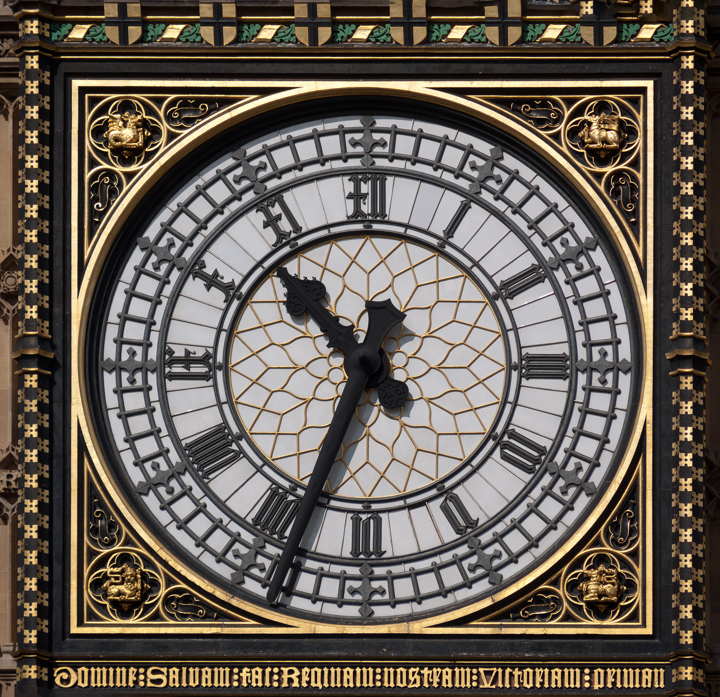 London Big Ben Inner Clock Face 1070925-PSD