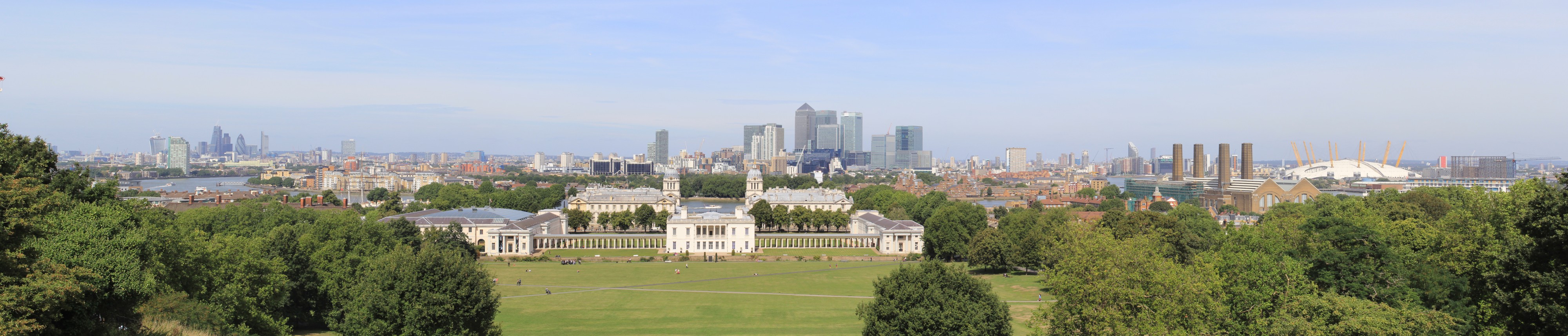 Greenwich Park panorama 2013-09