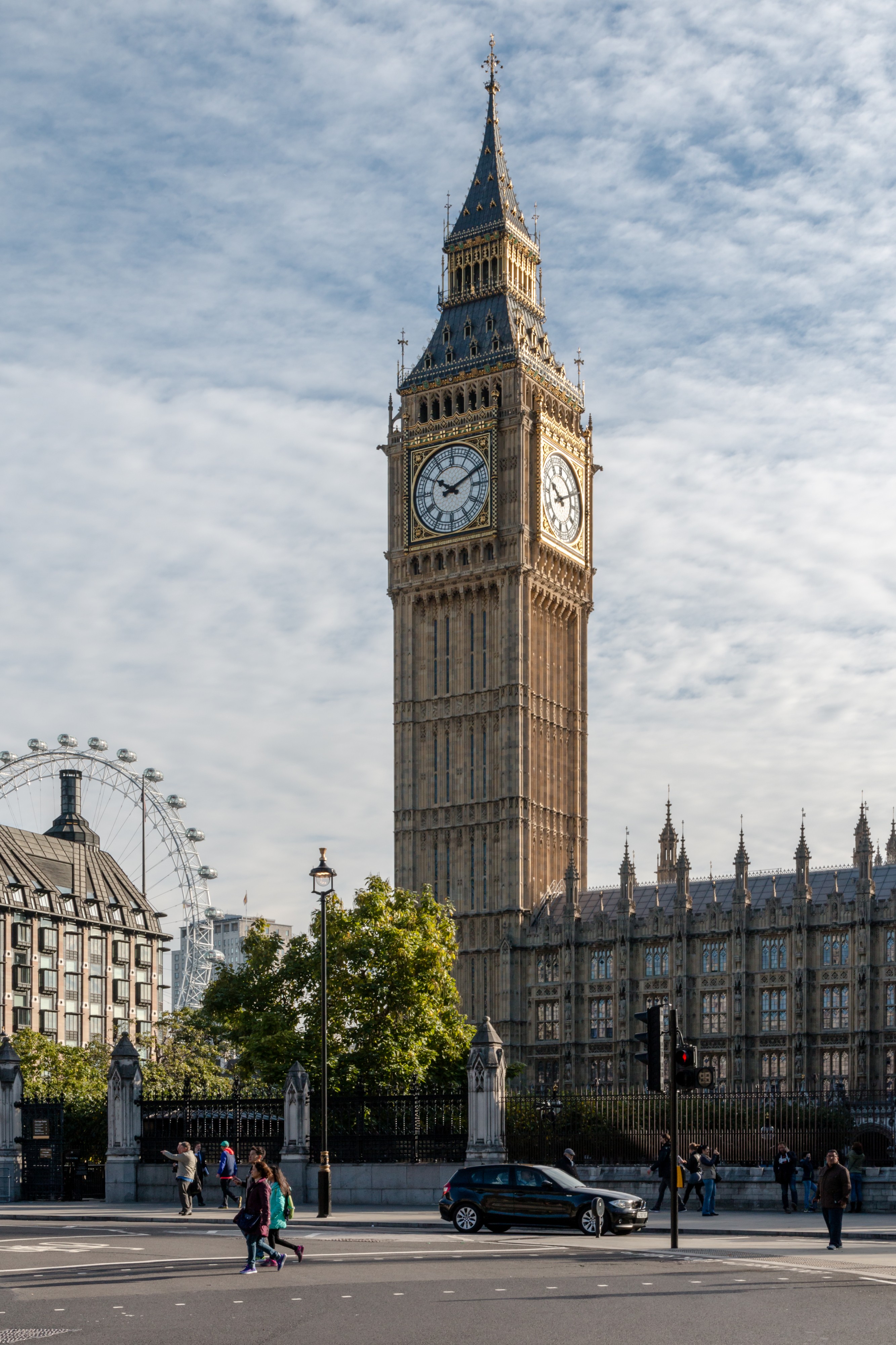 London, Elizabeth Tower -- 2016 -- 4807