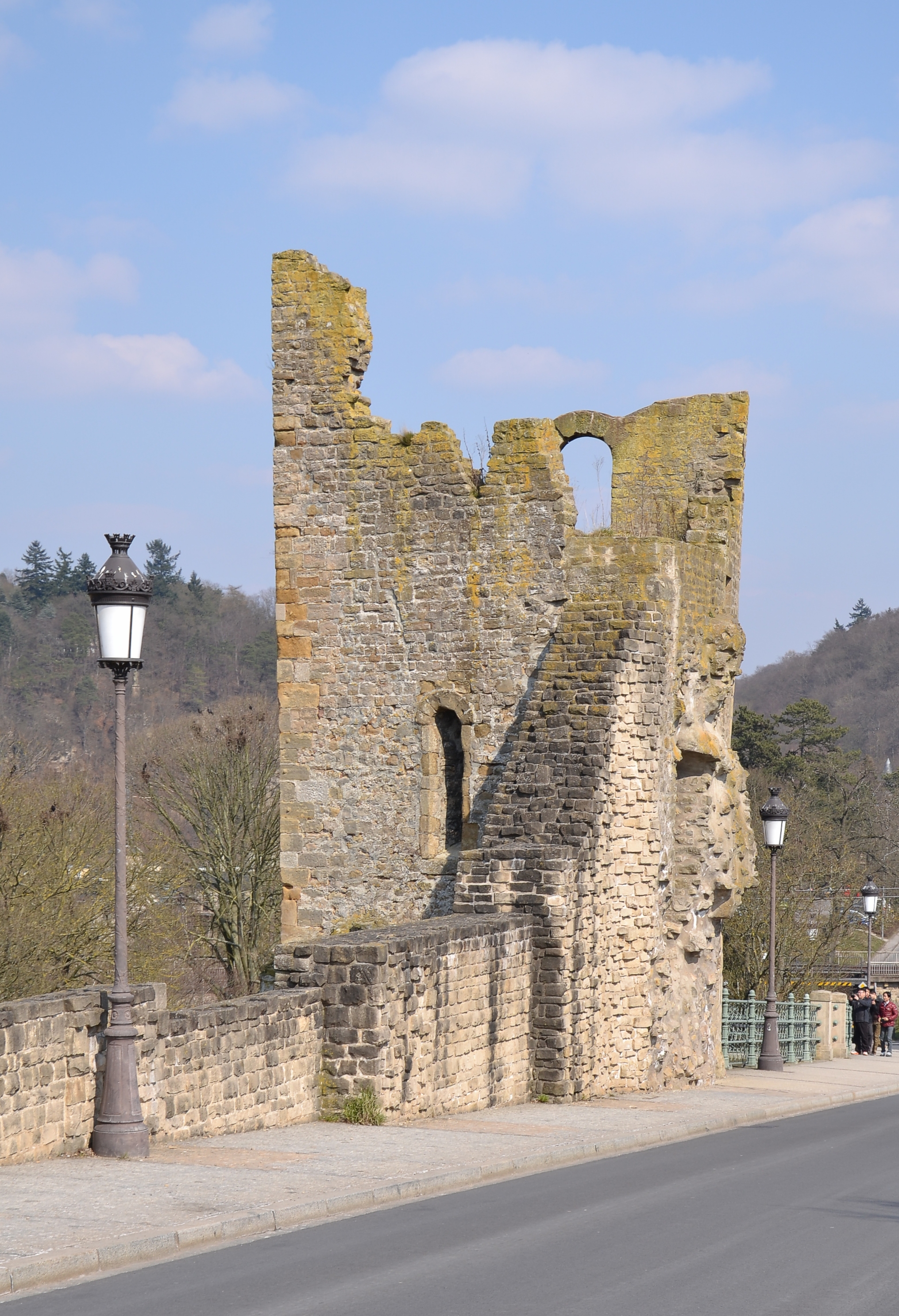 Huelen Zant tower, Luxembourg City