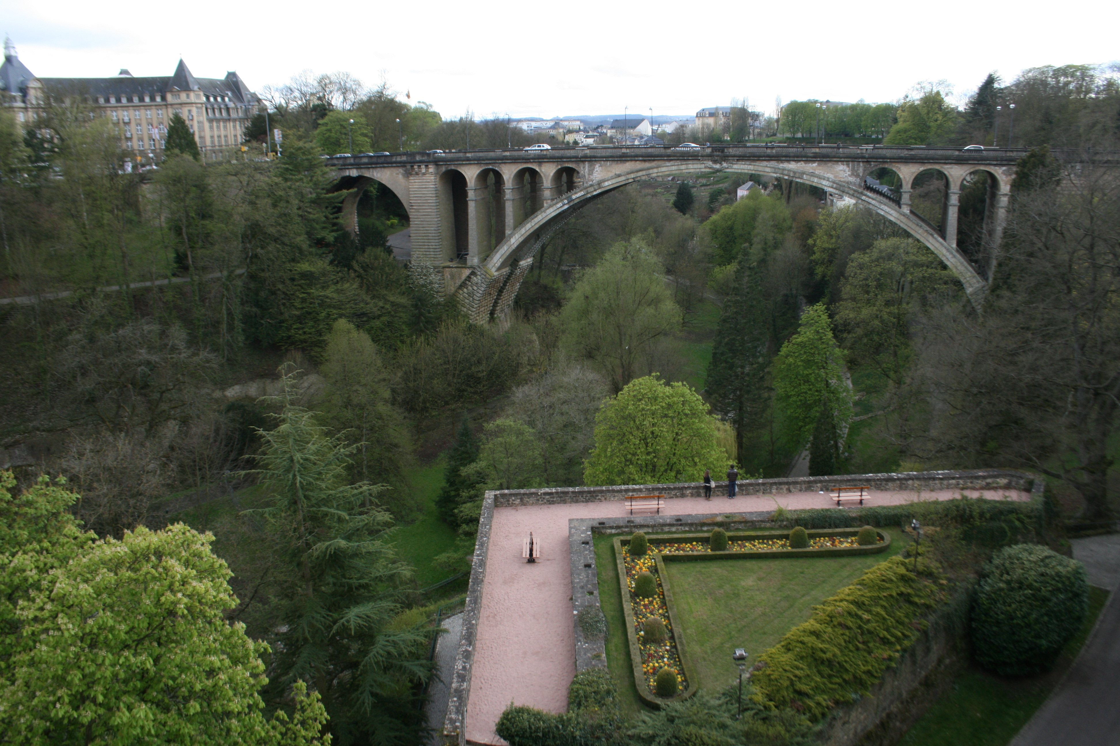 Luxembourg city, April 2012