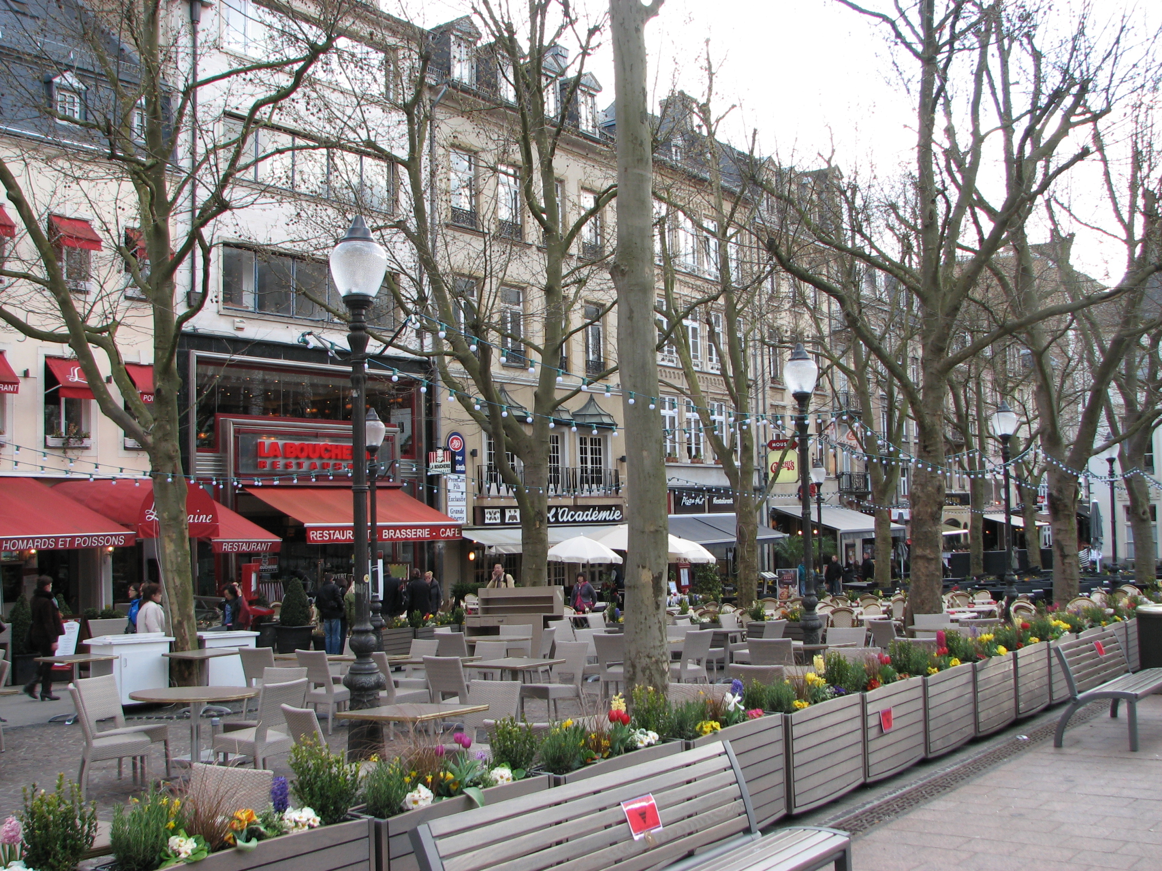 Luxembourg city, April 2012