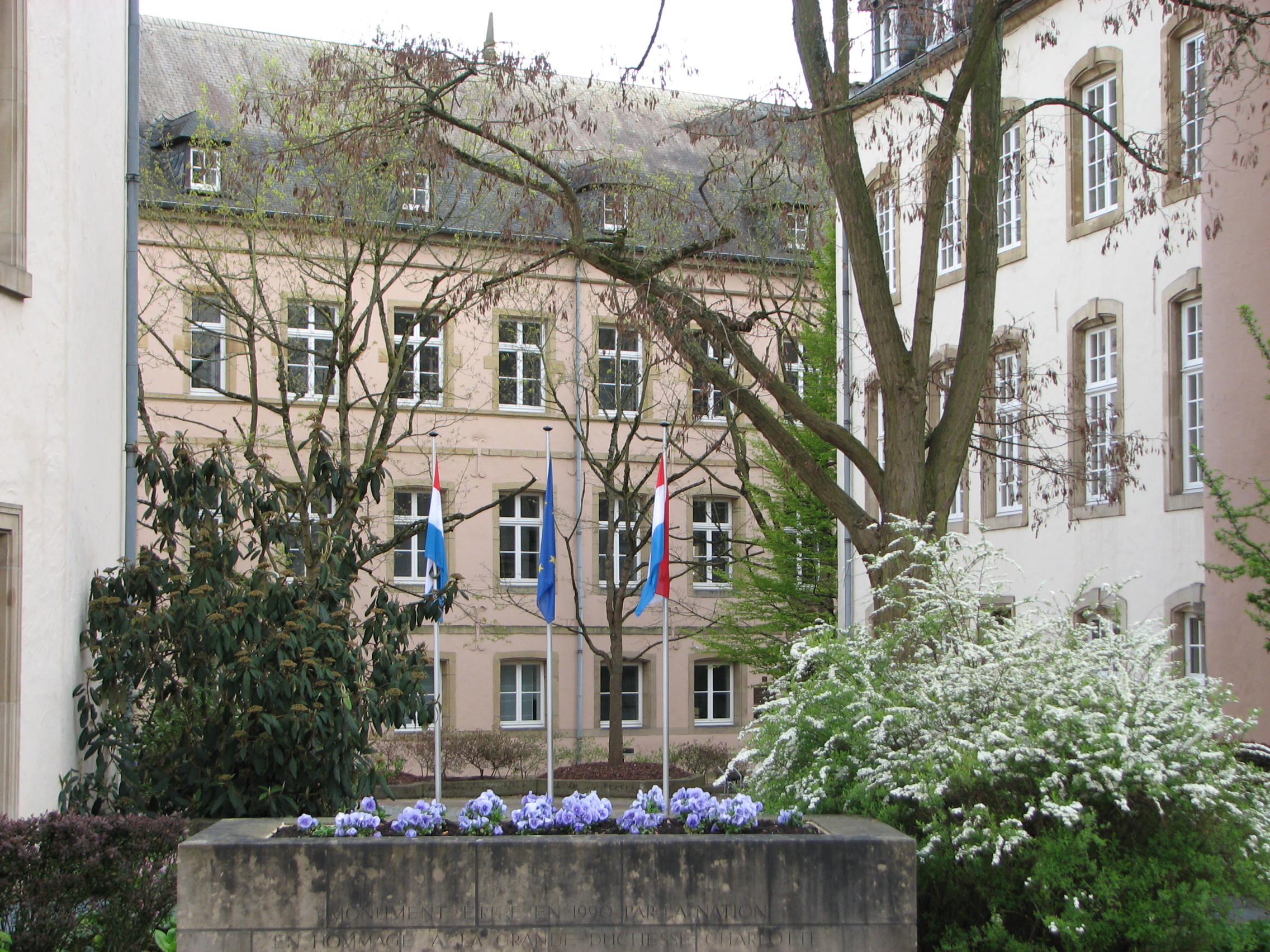 Luxembourg city, April 2012