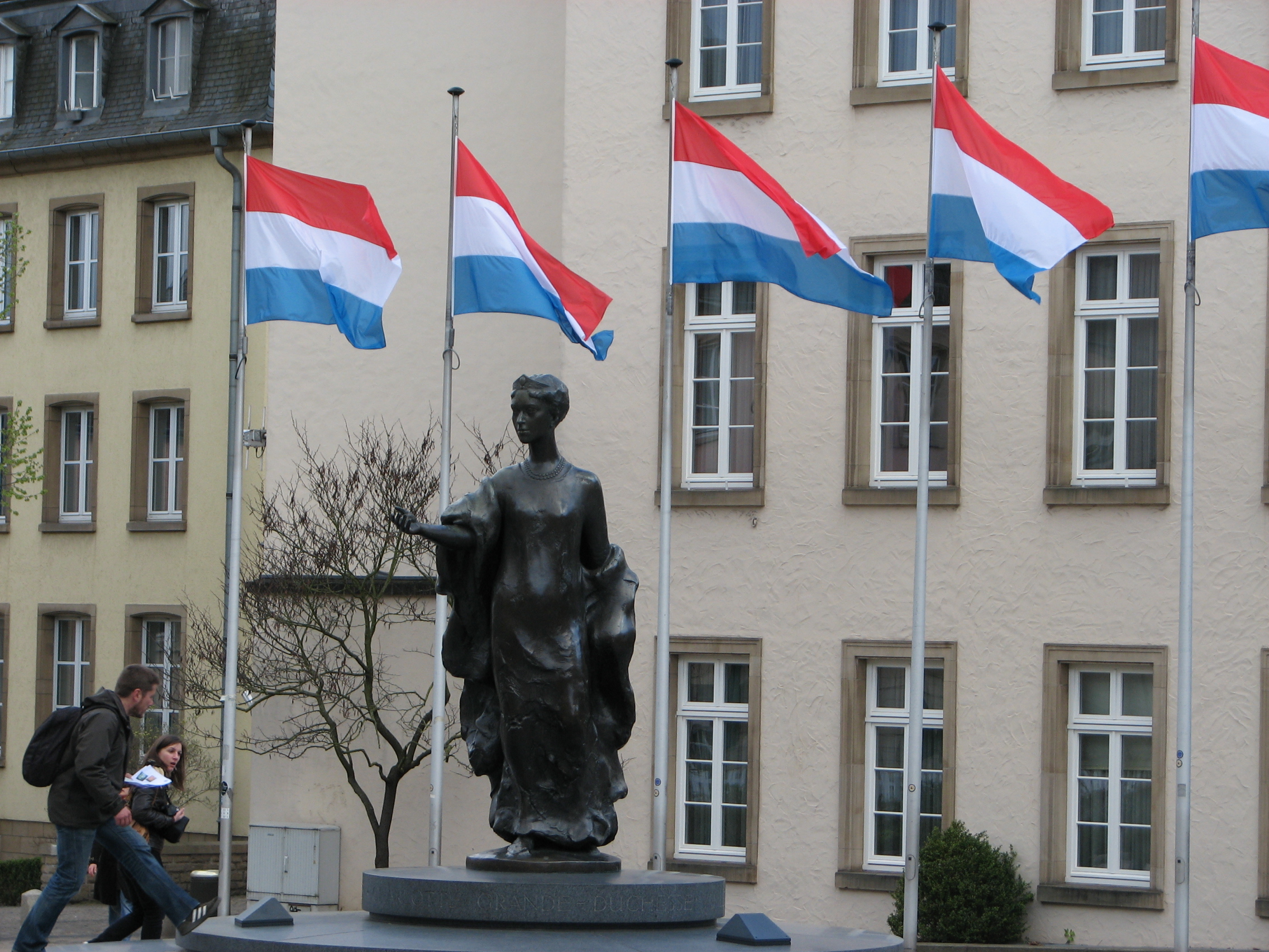 Luxembourg city, April 2012