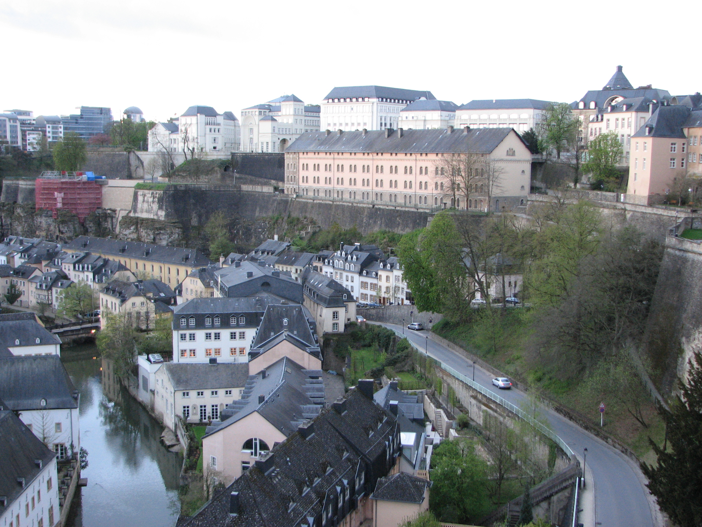 Luxembourg city, April 2012