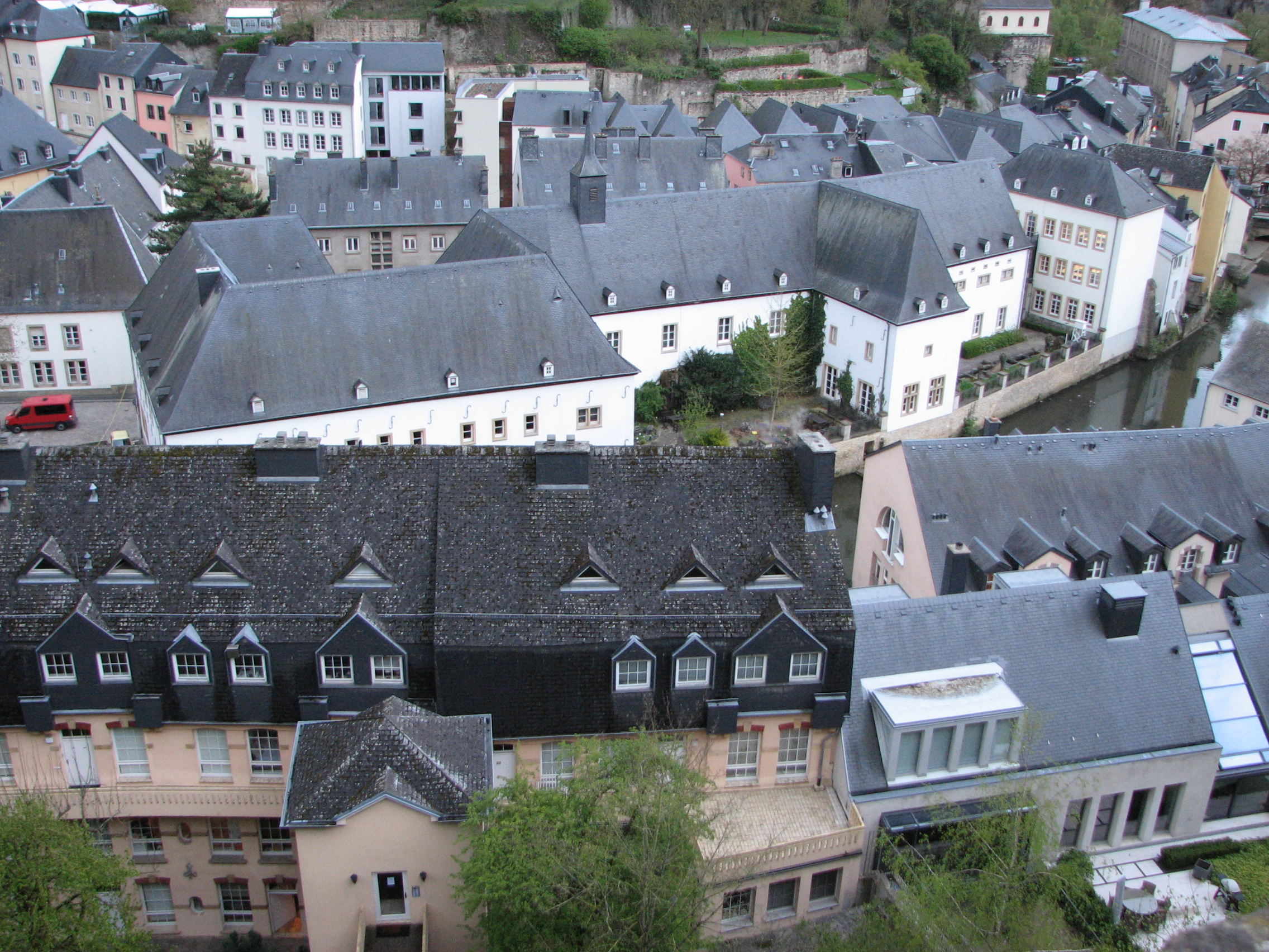 Luxembourg city, April 2012