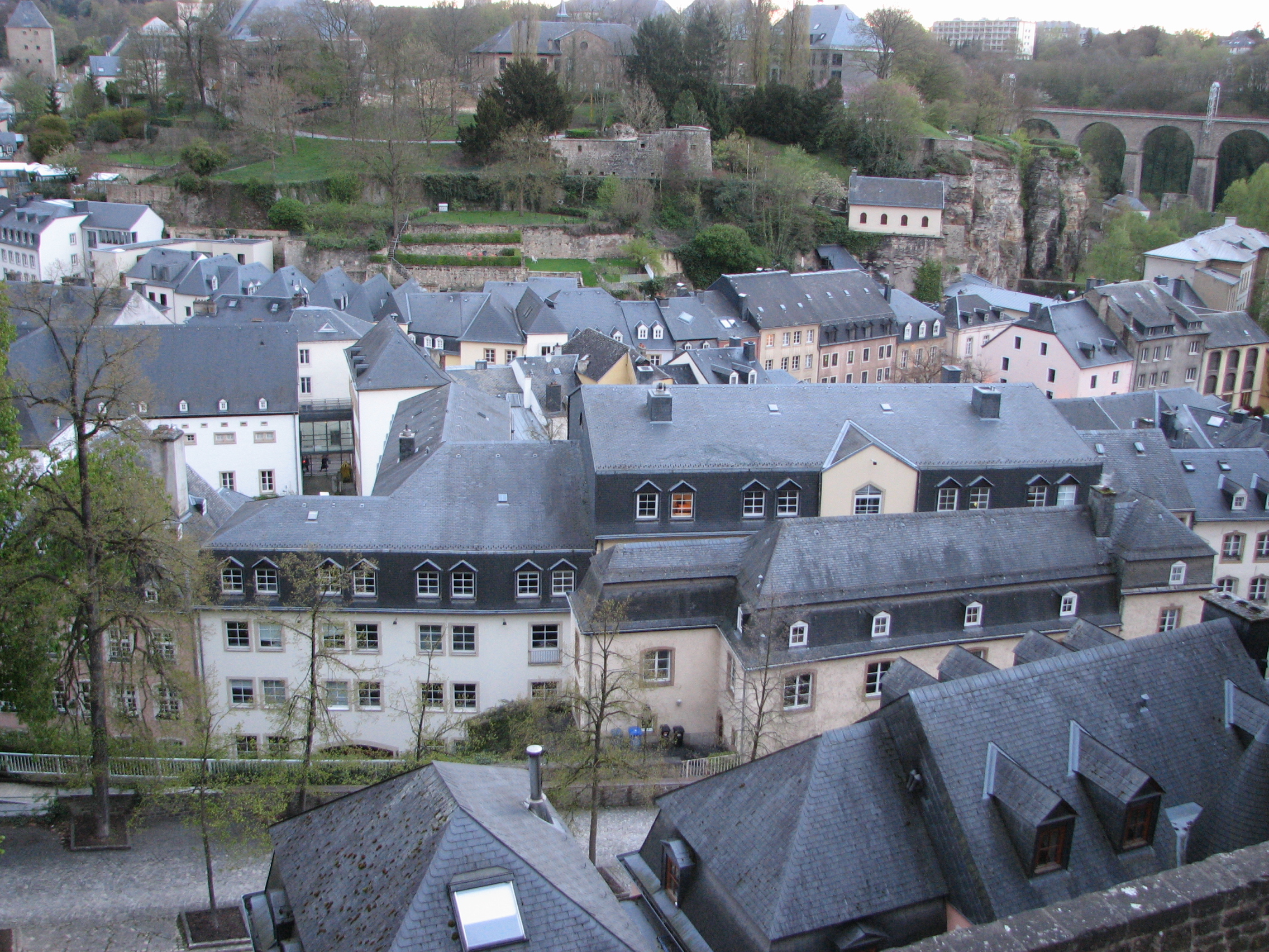 Luxembourg city, April 2012