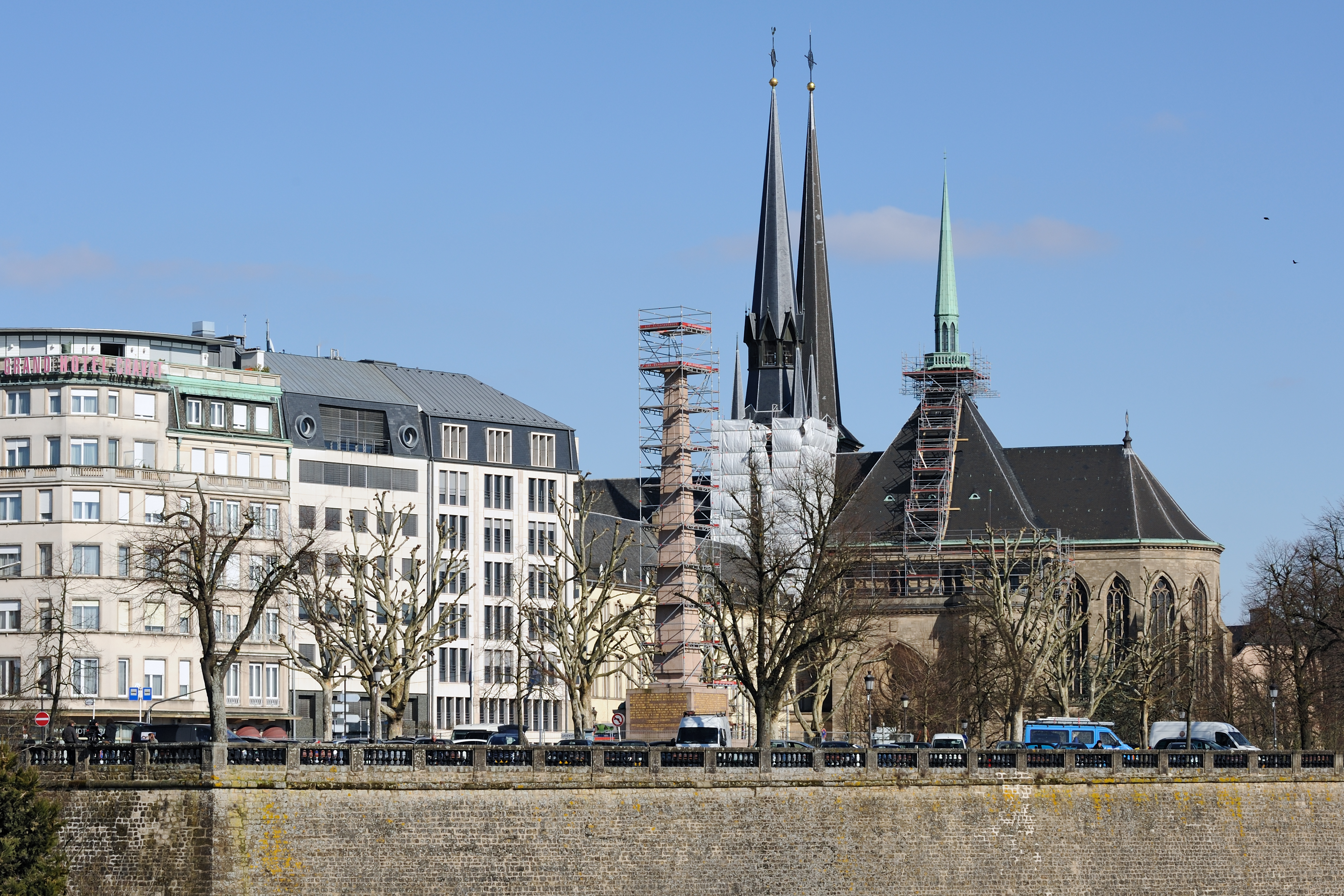 Luxembourg City from Adolphe Bridge 01