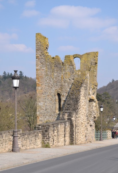 Huelen Zant tower, Luxembourg City