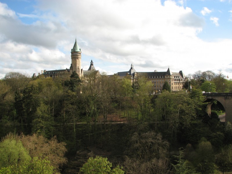 Luxembourg city, April 2012