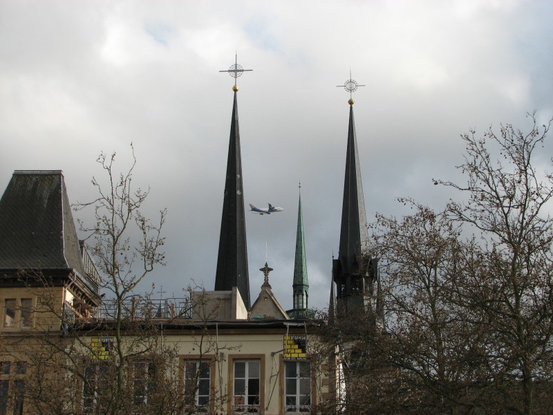 Luxembourg city, April 2012