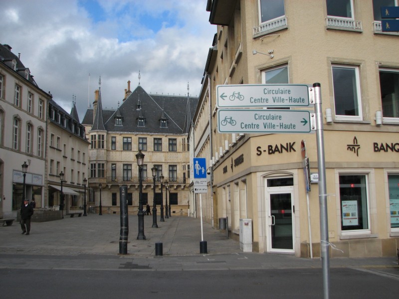 Luxembourg city, April 2012