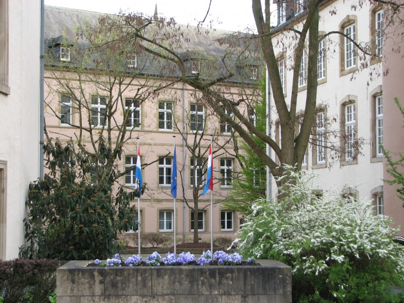 Luxembourg city, April 2012