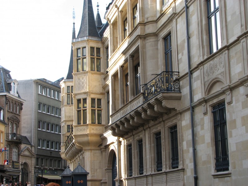 Luxembourg city, April 2012