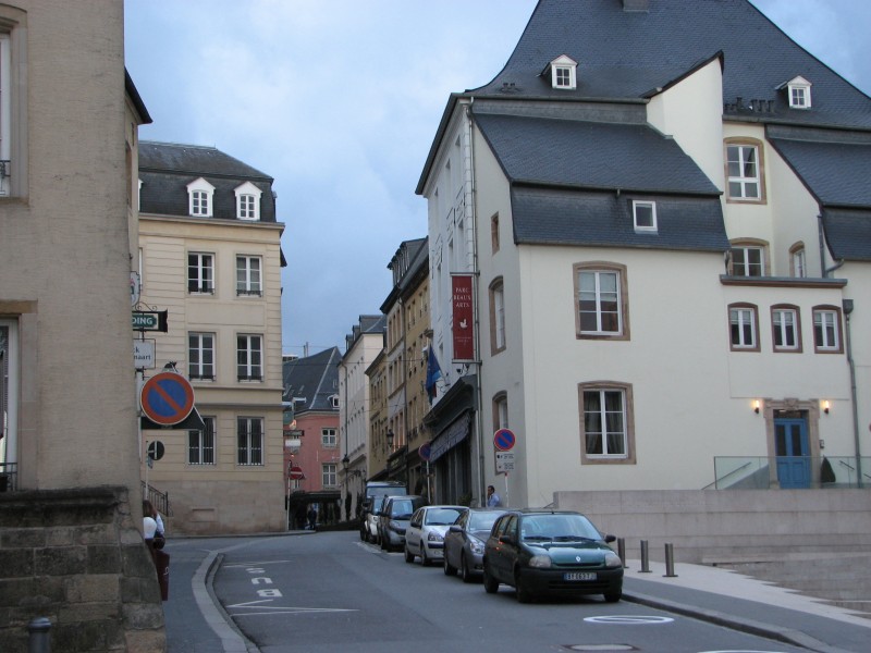 Luxembourg city, April 2012