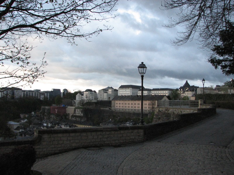Luxembourg city, April 2012