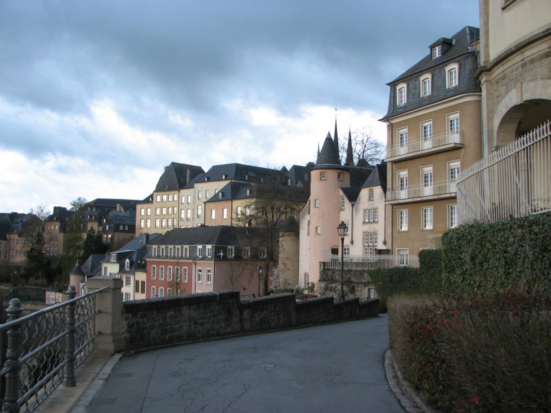 Luxembourg city, April 2012