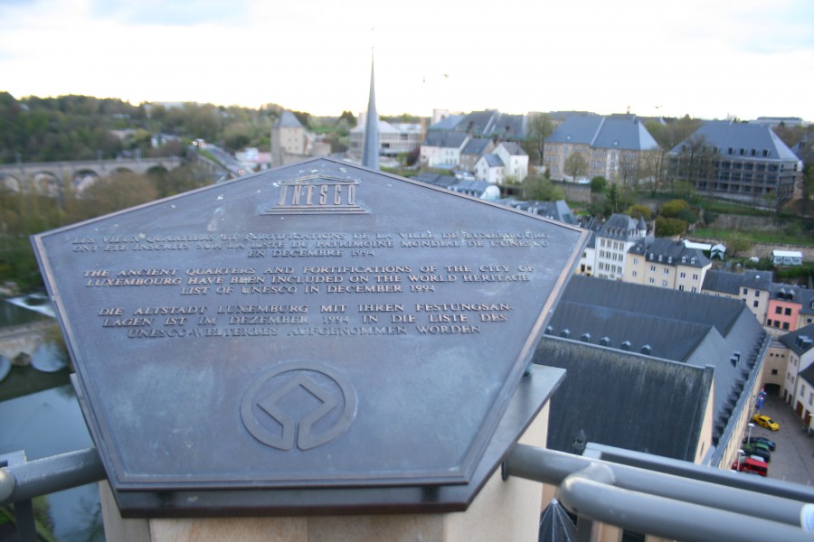 Luxembourg city, April 2012