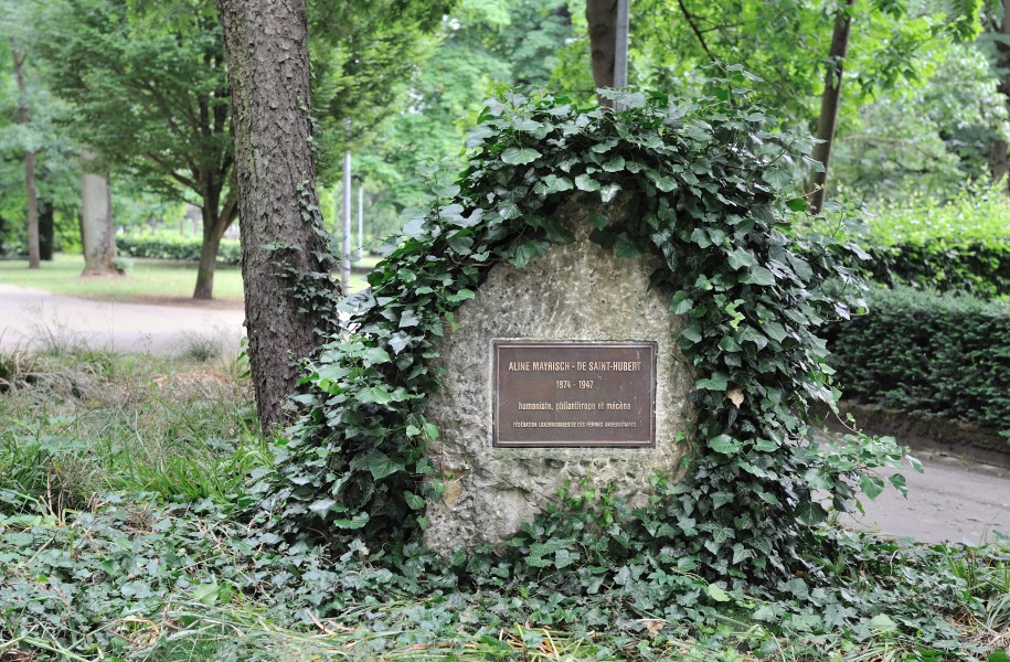 Luxembourg City Aline Mayrisch monument